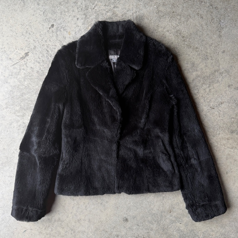 Spanish Rabbit Fur Coat from Bisou Bisou Michele Bohbot